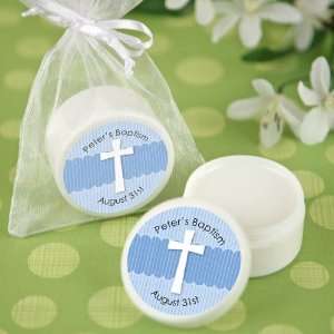  Delicate Blue Cross   Personalized Baptism and Christening 