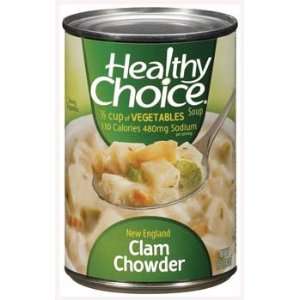 Healthy Choice New England Clam Chowder 15 oz  Grocery 