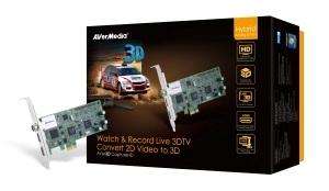AVerMedia 3D HD Capture & Hybrid TV Tuner Card PCI E   Anaglyph 