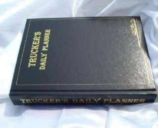 Truckers Daily Planner Organizer for Drivers  