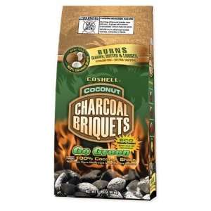   Pound Bag Coconut Shell Charcoal Briquettes 9.05 Patio, Lawn & Garden