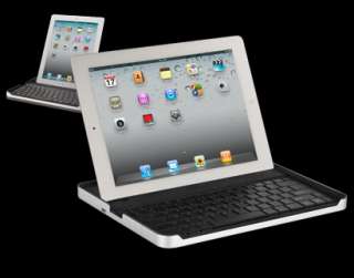   estuche de teclado de Logitech para ZAGG plata de 2 iPad de Apple