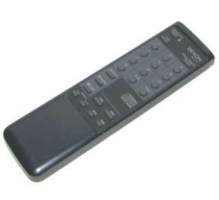 Denon RC 207 CD Player Remote Control DCD 560 DCD 810 FAST$4SHIPPING 
