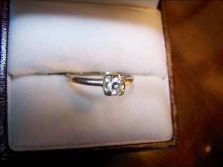  Ring by Keepsake 18k White Gold with 1/4 Carat briteclear Diamond NR