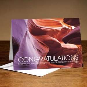  Successories Congratulations Canyon 25 Pack Greeting Cards 