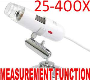 PC USB Digital Microscope 25 400X Measurement Software  