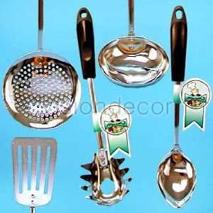   5PC Stainless Steel Cooking Utensils Kitchen Tools
