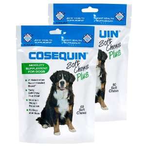  Cosequin Soft Chews Plus MSM   2 pack (120 ct total) Pet 