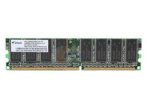   Pin DDR SDRAM DDR 400 (PC 3200) System Memory Model M2U25664DS88C3G 5T