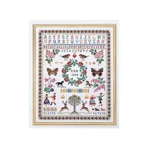   /Berries Sampler Counted Cross Stitch Kit Arts, Crafts & Sewing