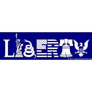  Liberty Bumper Sticker 