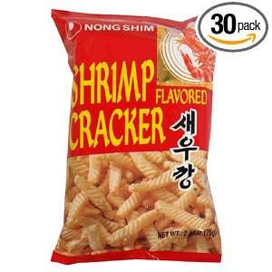 Nong Shim Shrimp Cracker, 2.64 Ounce Grocery & Gourmet Food