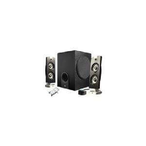 Cyber Acoustics CA 3602   Platinum   2.1 channel PC multimedia speaker 