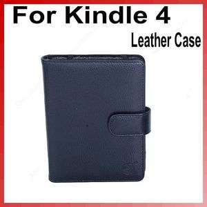   Leather Case Cover Pouch Jacket For Ebook Reader  Kindle 4 4th