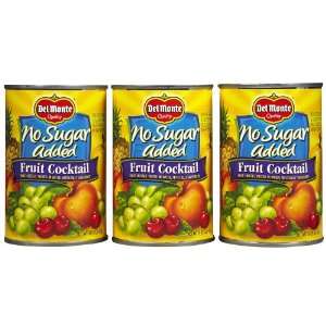 Del Monte No Sugar Added Fruit Cocktail in Water, 14.5 oz, 3 pk 