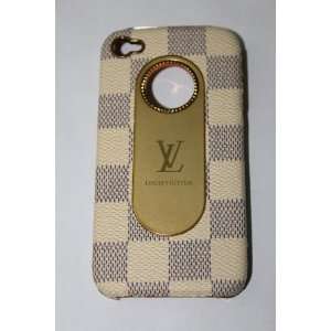  Deluxe white/gray checkered iphone 4S case cover Office 