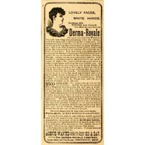 Derma Royale Face Hands Beauty Bleach Skin Complexion Clearing Remedy 