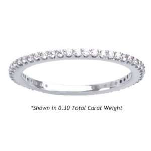 Diamond Eternity Ring Shared Prong Round Cut ( 0.30 Total Carat Weight 