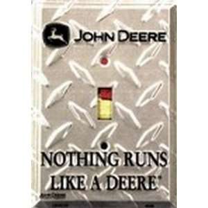  John Deere Diamond Light Switch Covers (single) Plates 