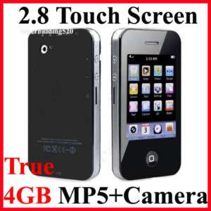 4GB Touch Screen  Mp4 MP5 Player Camera Game  