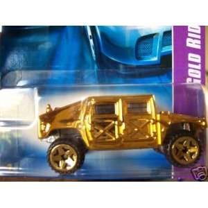 Hot Wheels 164 Diecast car Gold Rides Series   HUMVEE 03 of 04 07 055 