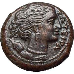  Syracuse Sicily 304BC AGATHOCLES Tyrant Genuine Authentic 