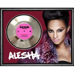  Alesha Dixon Drummer Boy Framed Silver Record A3 