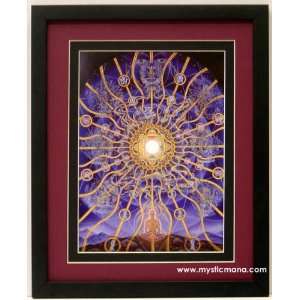  Nature of Mind By Alex Grey ,Framed & Double Matted 12x15 