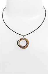 Charriol Interlocked Cable Diamond Pendant Necklace $1,595.00