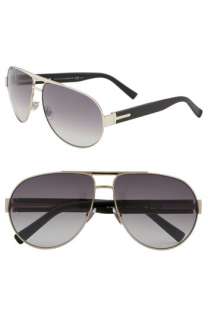Gucci Stainless Steel Aviator Sunglasses  