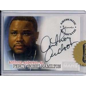 ANTHONY ANDERSON INKWORKS VERONICA MARS AUTOGRAPH