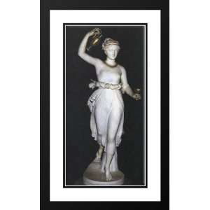 Canova, Antonio 24x40 Framed and Double Matted Hebe