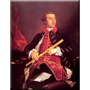  William Wollaston 12x16 Streched Canvas Art by Gainsborough, Thomas 