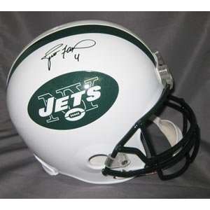 Brett Favre Signed Jets Full Size Replica Helmet