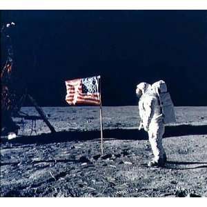  Buzz Aldrin Moon Walk Image