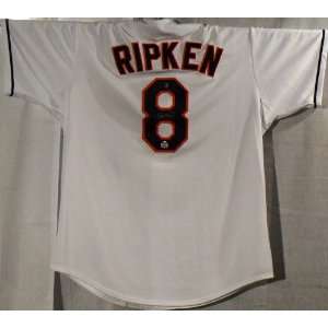 Cal Ripken Jr. Signed Jersey   White