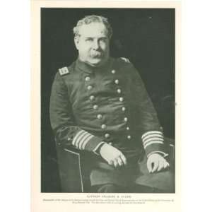  1902 Print Captain Charles E Clark Battleship Oregon 