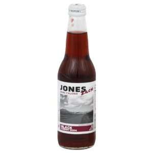  Jones, Soda Sf Black Cherry, 12 Fluid Ounce (24 Pack 