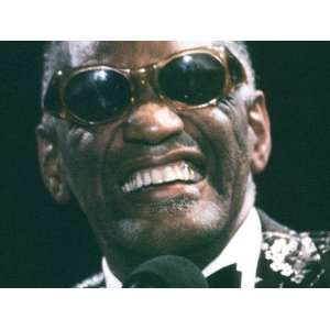  Ray Charles Close Up Premium Poster Print, 24x18