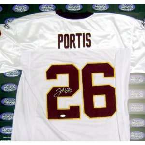 Clinton Portis autographed football jersey (Washington Redskins 