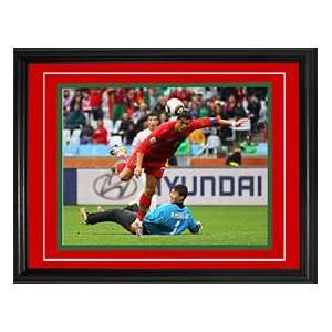 Cristiano Ronaldo Framed Ball Behind Back Portugal vs North Korea 