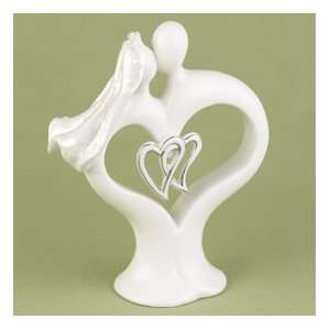  Hortense B. Hewitt 41812 Kissing Couple Porcelain Cake Top 