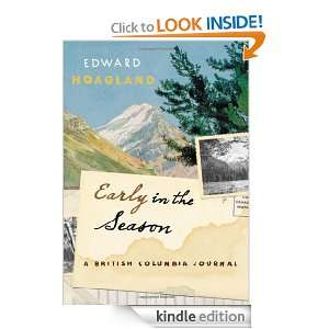   Journal Edward Hoagland, Stephen Hume  Kindle Store