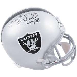 Fred Biletnikoff signed Oakland Raiders Full Size Replica Helmet 
