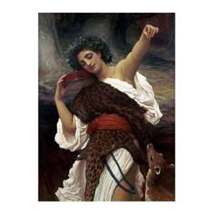 Bacchante Lord Frederick Leighton. 11.25 inches by 14.00 inches. Best 