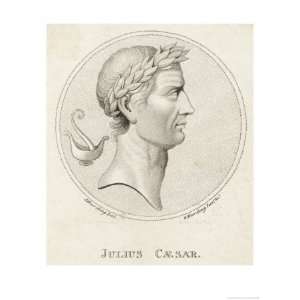  Gaius Julius Caesar Roman Emperor Giclee Poster Print by 