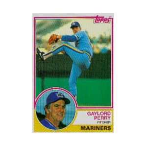  1983 Topps #463 Gaylord Perry