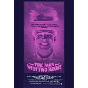  The Man With Two Brains (1983) 27 x 40 Movie Poster Style 