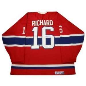 Henri Richard Signed Jersey   Replica   Autographed NHL Jerseys