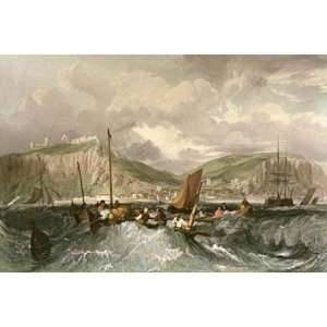  Hastings Etching Turner, J M W Wallis, R Nautical Marine 